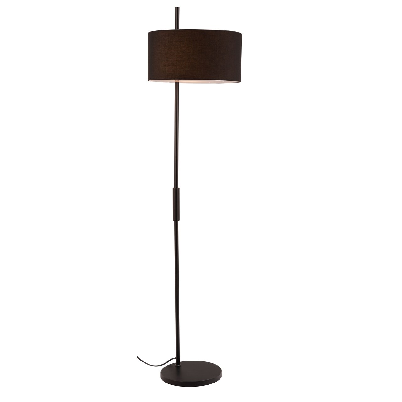 Modern Home 65&#x201D; Black Modern Accent Floor Lamp